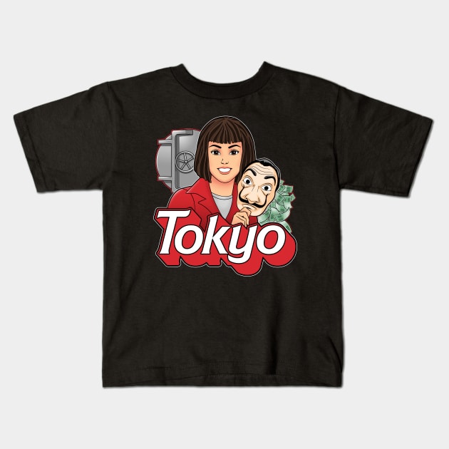 Tokyo Superstar Kids T-Shirt by Andriu